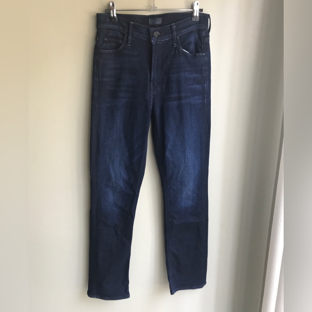 Mother The Mid Rise Dazzler Ankle Jeans Size: 27